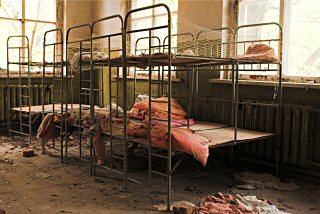 Spoetnik: creche in Tsjernobyl